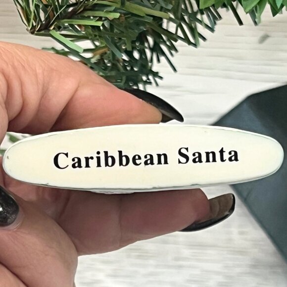 Pipka Stories of Christmas Ornament Caribbean Santa 11441 - Picture 8 of 8